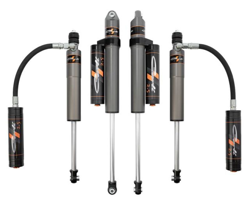 Carli Pathfinder 2.5 Remote Reservoir Shock Package 4.5/5.5in Lift with Reservoir Mounts - 2005-2024 Ford F-250/F-350 Super Duty 4x4 Diesel - part CS-F45SPKG-CS25RR-A
