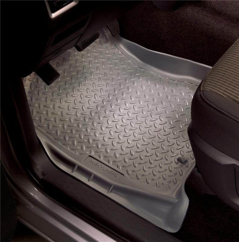 Husky Liners Classic Style Floor Liners - Toyota & Lexus - 00-04 Toyota Tundra/01-04 Toyota Sequoia Classic Style Tan Floor Liners (part 35553)