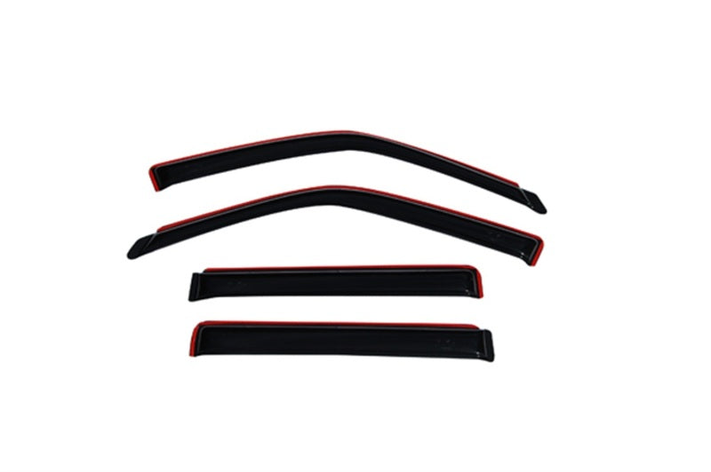 AVS Ventvisor In-Channel Front & Rear Window Deflectors 4pc for 1998-2018 Lincoln Navigator - Smoke