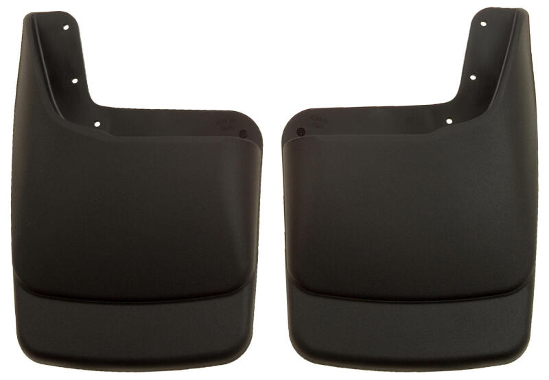 Husky Liners Custom-Molded Mud Guards - 99-09 Ford SuperDuty Regular/Super/Crew Cab Custom-Molded Rear Mud Guards (w/Flares)