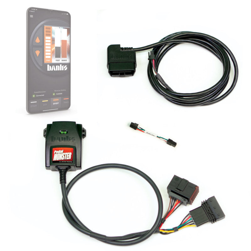 Banks Power PedalMonster Throttle Sensitivity Booster - TE MT2 6-Way - Stand-Alone (Phone App) (part 64330)