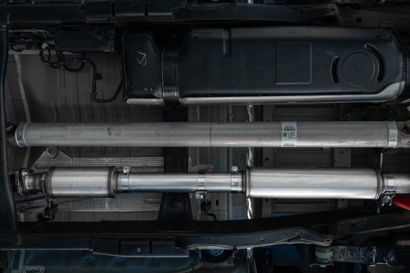 MBRP ARMOR Lite Cat-Back Exhaust - 2020+ Silverado/Sierra 2500HD/3500HD 6.6L Gas - MBRP part S5093AL view 2