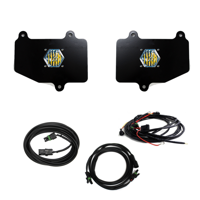 Baja Designs LED Light Kits - Jeep Wrangler & Gladiator - Jeep JT LED Light Dual S1 Reverse Kit For 18-Pres Wrangler JT (part 447652)
