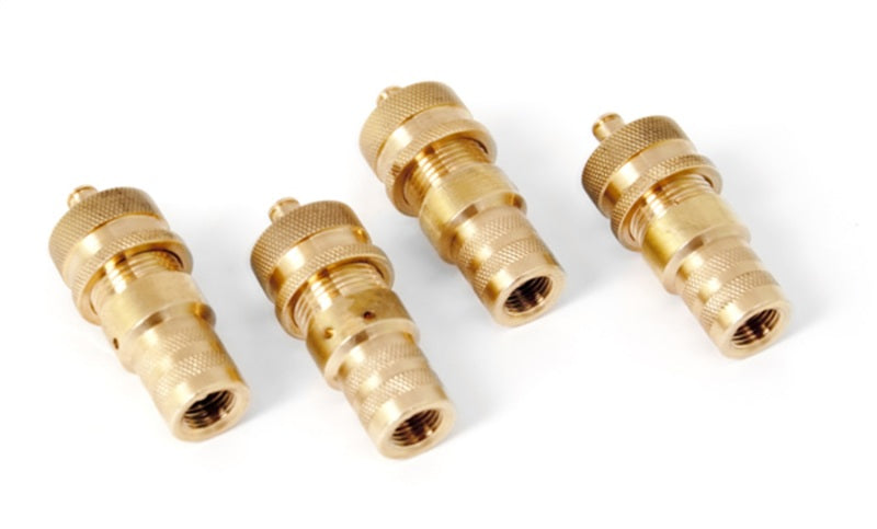 Rugged Ridge Tire Deflator Kit 4-Piece Brass | Universal Fit