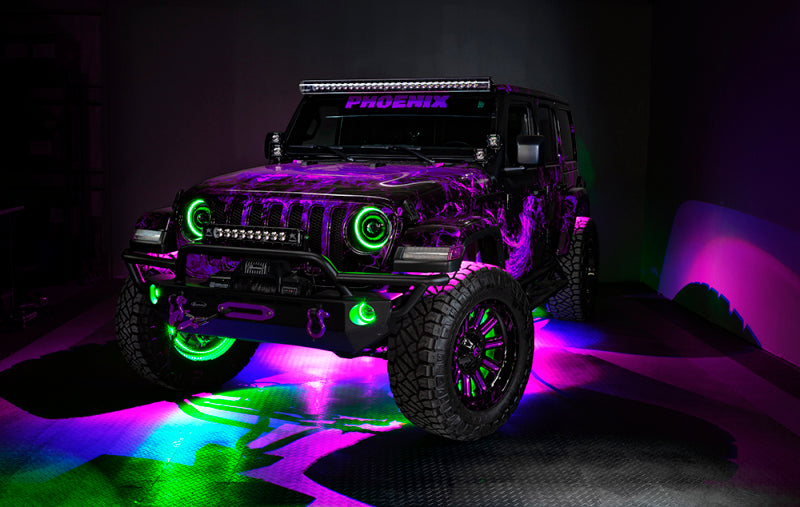 ORACLE Lighting Oculus Bi-LED Projector Headlights for Jeep JL/Gladiator JT - ColorSHIFT 2 - 5839-333 - view 7