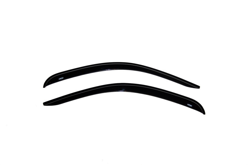 AVS Ventvisor Outside Mount Window Deflectors 2pc for 2007-2013 Chevy Silverado 1500 Standard Cab - Smoke - view 3
