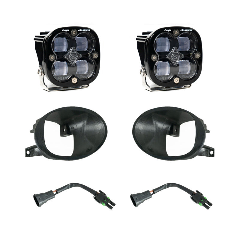 Baja Designs SAE & DOT Road-Legal LED Light Kits - Mercedes Sprinter - 19-22 Mercedes Sprinter 1500/2500/3500 Squadron SAE Fog Pocket Light Kit (part 447863)