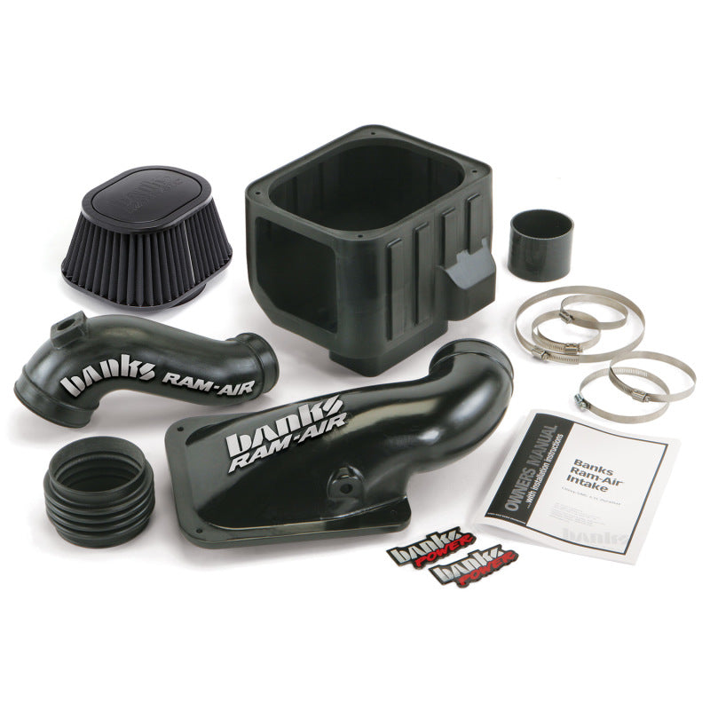 Banks Power Ram-Air Cold Air Intake - Chevy/GMC Duramax Diesel - 2001-2004 Chevy/GMC 6.6L Duramax LB7 - Dry Filter (part 42132-D)