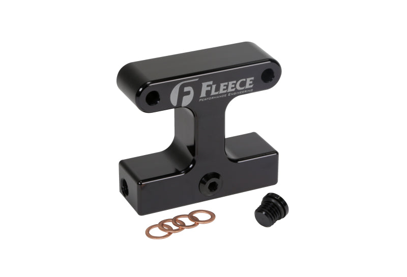 Fleece Performance 3rd Gen Fuel Filter Delete (6.7L) - 2007.5-2009 Dodge Ram 2500/3500 6.7L Cummins - Fleece part FPE-FFD-RO-3G-67