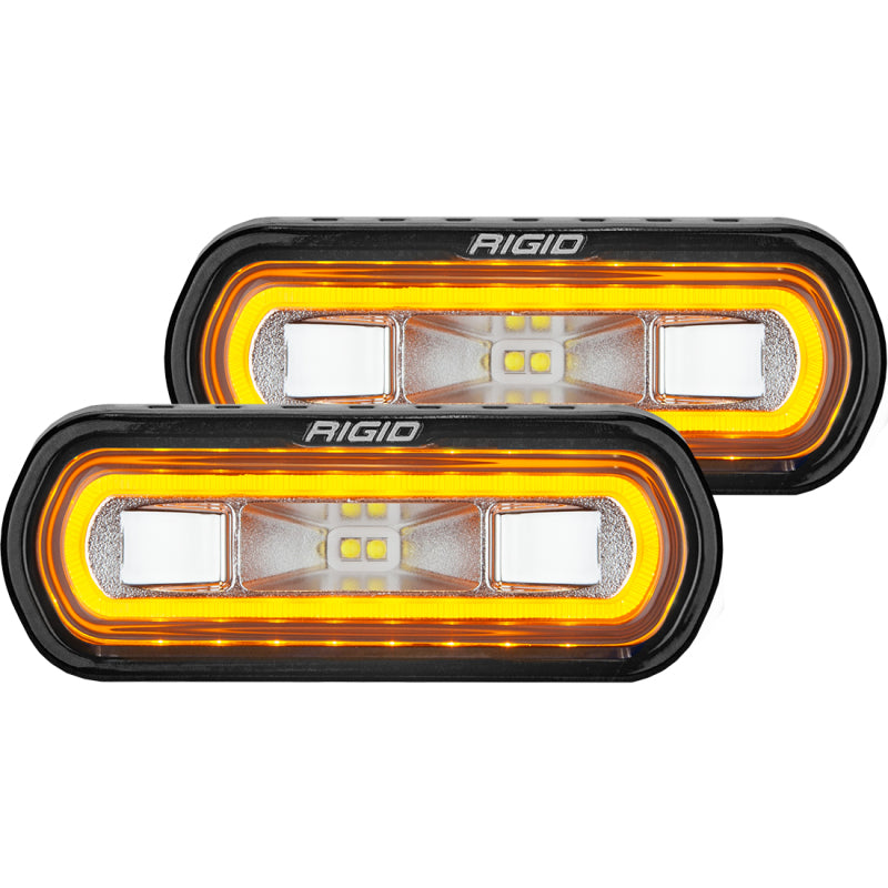 Rigid Industries Surface Mount - Amber Halo (Pair) (part 53123)