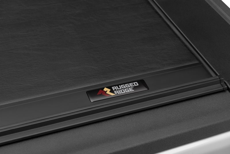 Rugged Ridge Armis Retractable Locking Bed Cover without Trail Rails for 2020-2021 Jeep Gladiator JT - view 5