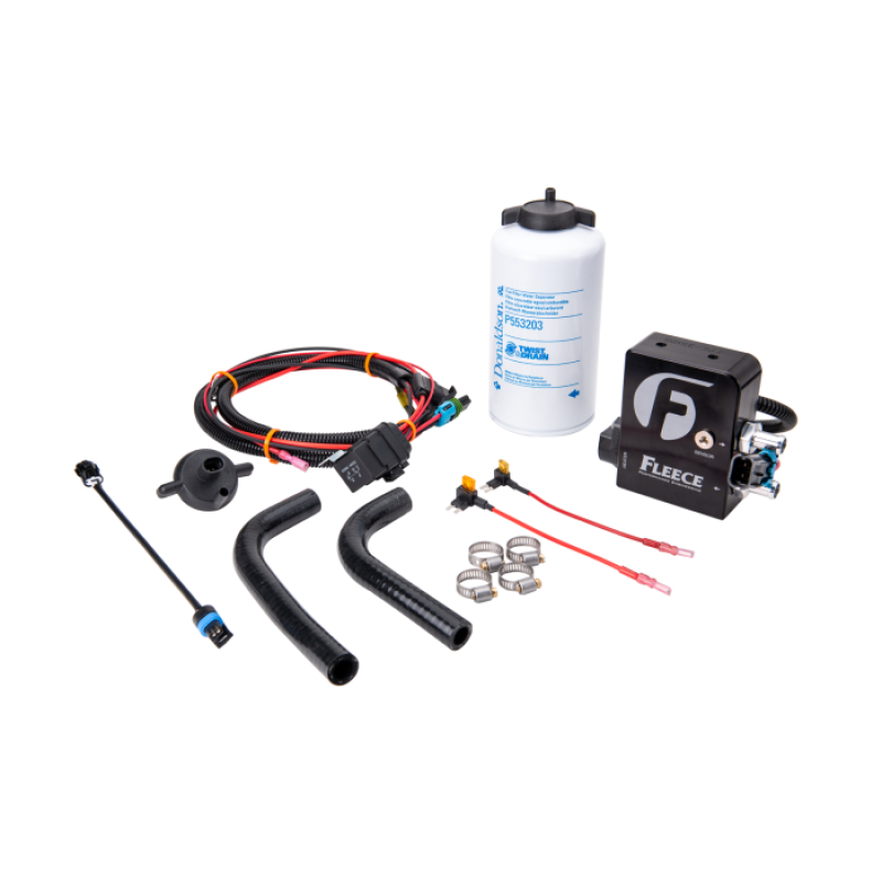 Fleece Performance Heated Auxiliary Fuel Filter Kit - 2011-2016 Chevy/GMC 2500HD/3500HD 6.6L Duramax LML - Fleece part FPE-DMAX-HFFBA-1116 view 2
