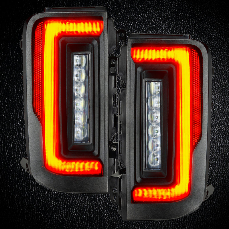 ORACLE Lighting Flush Style (Lensless) LED Tail Lights for 2021+ Ford Bronco (w/ Signature Lights) - 5892-023 - view 2