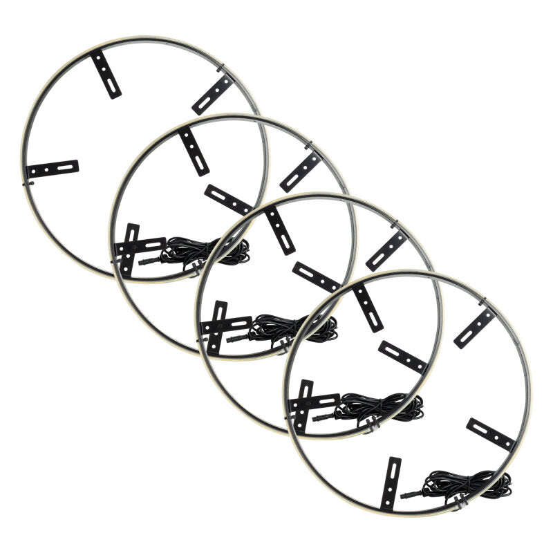 ORACLE Lighting LED Illuminated Wheel Rings - 16.5in PLASMA White - 4238-051 - view 6