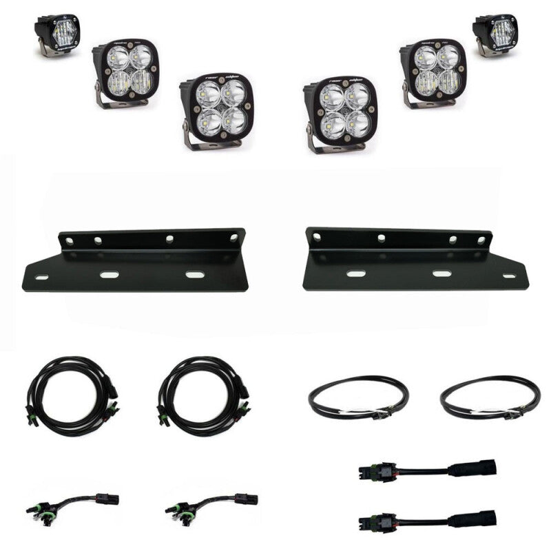 Baja Designs LED Light Kits - 2021+ Ford Raptor Aftermarket Fog Pocket Unlimited Kit - part 448057