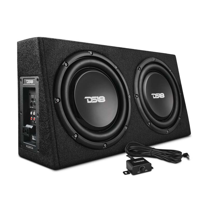 DS18 Amplified 10in Subwoofer Enclosure - 350W RMS - PU210A