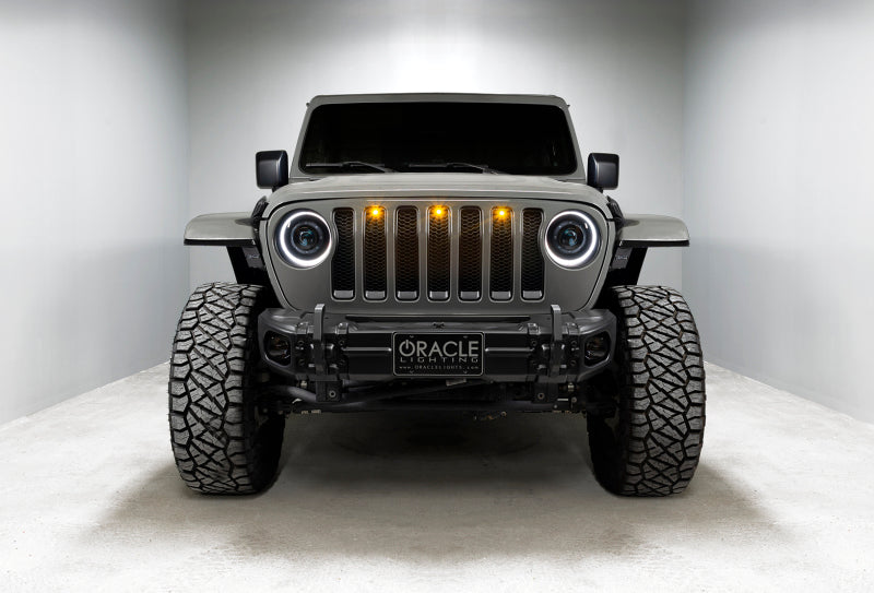 ORACLE Lighting Oculus Bi-LED Projector Headlights for Jeep JL/Gladiator JT - w/ Simple Controller - 5839-504-B - view 2