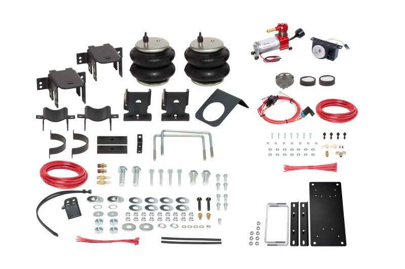 Firestone Ride-Rite All-In-One Analog Air Spring and Compressor Kit - 1999-2004 Ford F-250/F-350 Super Duty 2WD/4WD - Firestone part 2863
