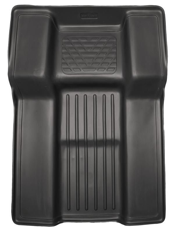 Husky Liners WeatherBeater Floor Liners - Chevy Tahoe/Suburban, GMC Yukon & Cadillac Escalade - 07-10 GM Escalade/Tahoe/Yukon WeatherBeater Black Walkway (2nd Row Bucket) Floor Liners (part 81241)