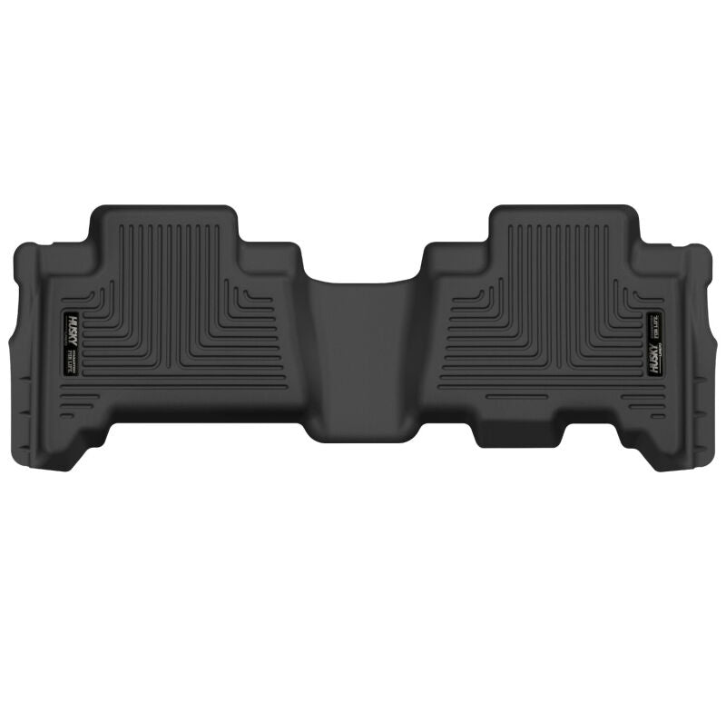 Husky Liners X-act Contour Floor Liners - Toyota & Lexus - 14-21 Lexus GX460 / 13-21 Toyota 4Runner X-act Contour Series 2nd Seat Floor Liner BLK (part 53861)