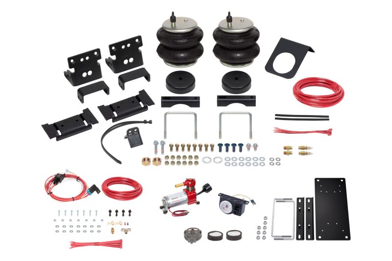 Firestone Ride-Rite All-In-One Analog Air Spring and Compressor Kit - 2003-2012 Dodge/Ram 2500 and 3500 pickup 2WD/4WD - Firestone part 2867