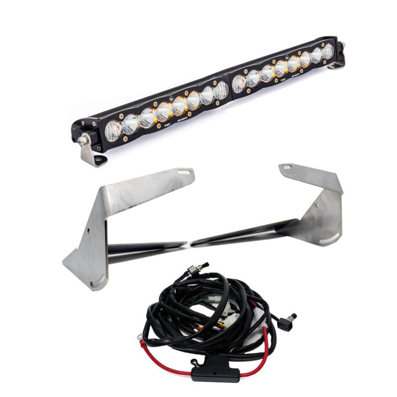 Baja Designs LED Light Kits - Ram - 2019+ Ram 2500/3500 20 Inch S8 Driving Combo Bumper Kit - Clear (part 448030)