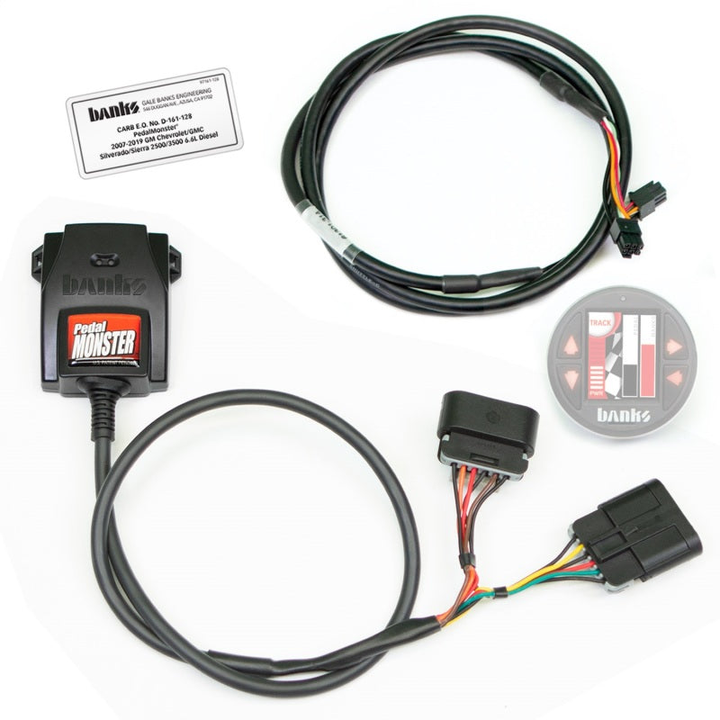 Banks Power PedalMonster Throttle Sensitivity Booster - CARB EO: 2007.5-2019 GM 2500/3500 - For Existing iDash (part 64321-C)