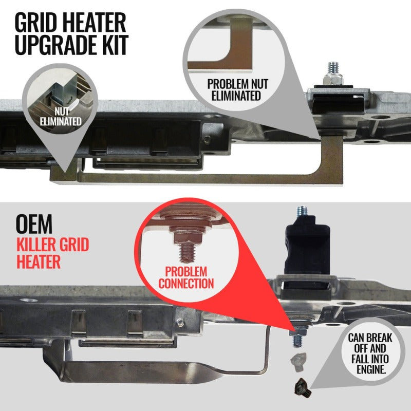 BD Diesel Killer Grid Heater Upgrade Kit - 2011-2024 Ram 2500/3500 6.7L Cummins - image 8