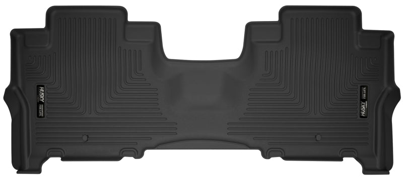 Husky Liners X-act Contour Floor Liners - Ford Expedition & Lincoln Navigator - 18-22 Lincoln Navigator X-Act Contour Black Floor Liners (2nd Seat) (part 54691)
