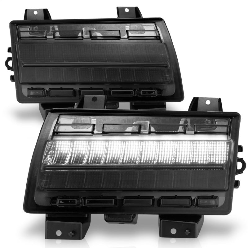 ANZO Full LED Sequential Fender Lights, Smoke Lens - 2018-2025 Jeep Wrangler, 2020-2025 Jeep Gladiator (For models with factory LED fender lights) - ANZO part 511088 view 6
