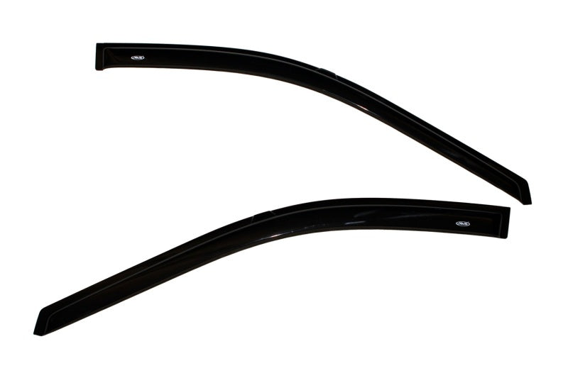 AVS Ventvisor Outside Mount Window Deflectors 2pc for 2014-2018 Chevy Silverado 1500 Standard Cab - Smoke
