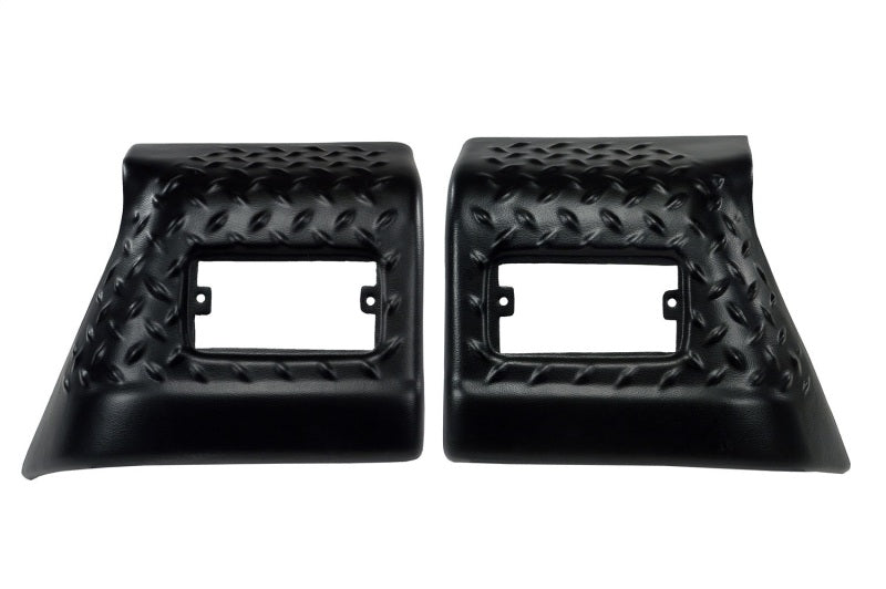 Rugged Ridge Front Fender Guards Body Armor for 1997-2006 Jeep Wrangler