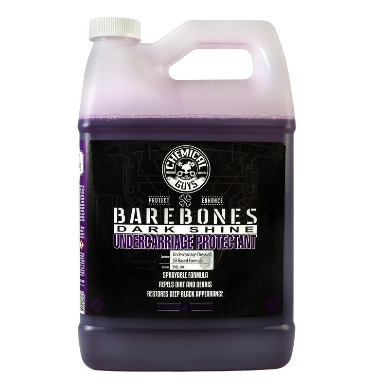Chemical Guys Bare Bones Undercarriage Spray - 1 Gallon (Case of 4) - TVD_104