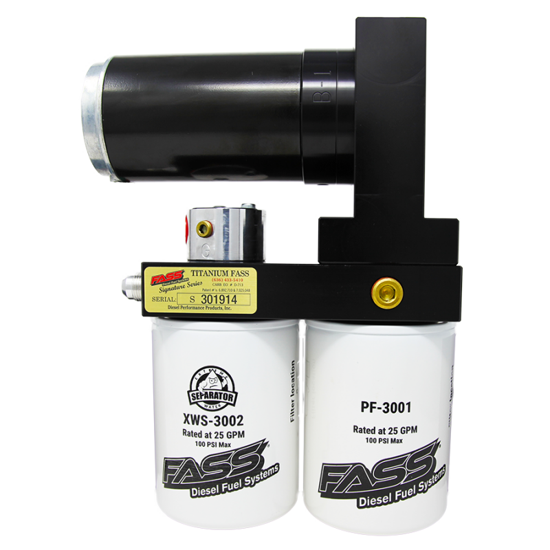 FASS Titanium Signature Series Diesel Fuel System (TSF15180F140G)