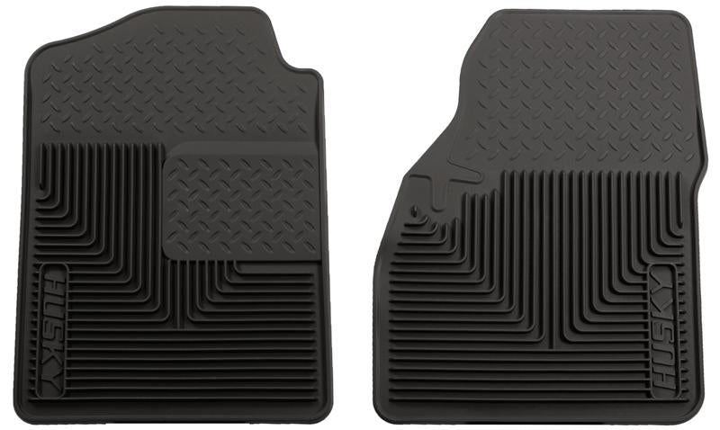Husky Liners Heavy Duty Floor Mats - Chevy, Dodge, GMC, Jeep, Ram & Toyota - 00-06 Chevy Silverado/Suburban/GMC Sierra/Yukon Heavy Duty Black Front Floor Mats (part 51031)