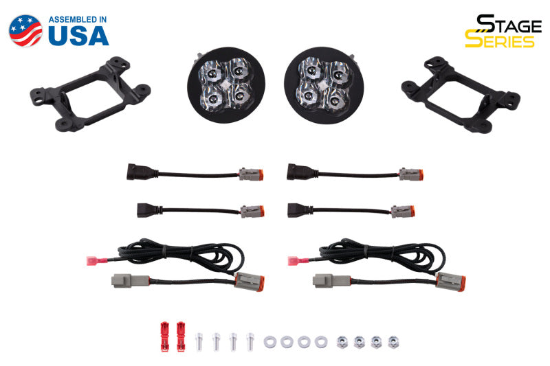Diode Dynamics SS3 Pro Type M Kit - White SAE Fog - DD6197 - view 2