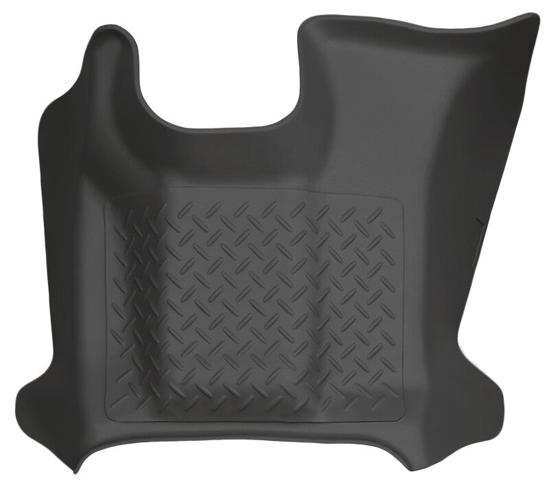 Husky Liners WeatherBeater Floor Liners - 11-12 Ford F-250-F-450 SD Super/Crew Cab Classic Style Center Hump Black Floor Liner
