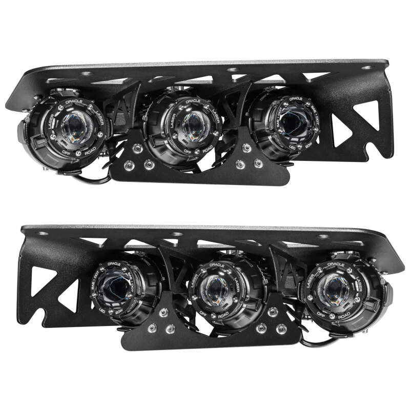 ORACLE Lighting 21-24 Ford Bronco Off Road Laser and LED Fog Light Kit for Steel Bumper - 5928-LZZ-001 - view 5