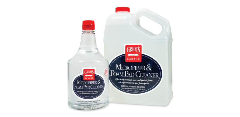 Griot's Garage Microfiber & Foam Pad Cleaner - 35oz w/o Sprayer (Case of 6) - 11078