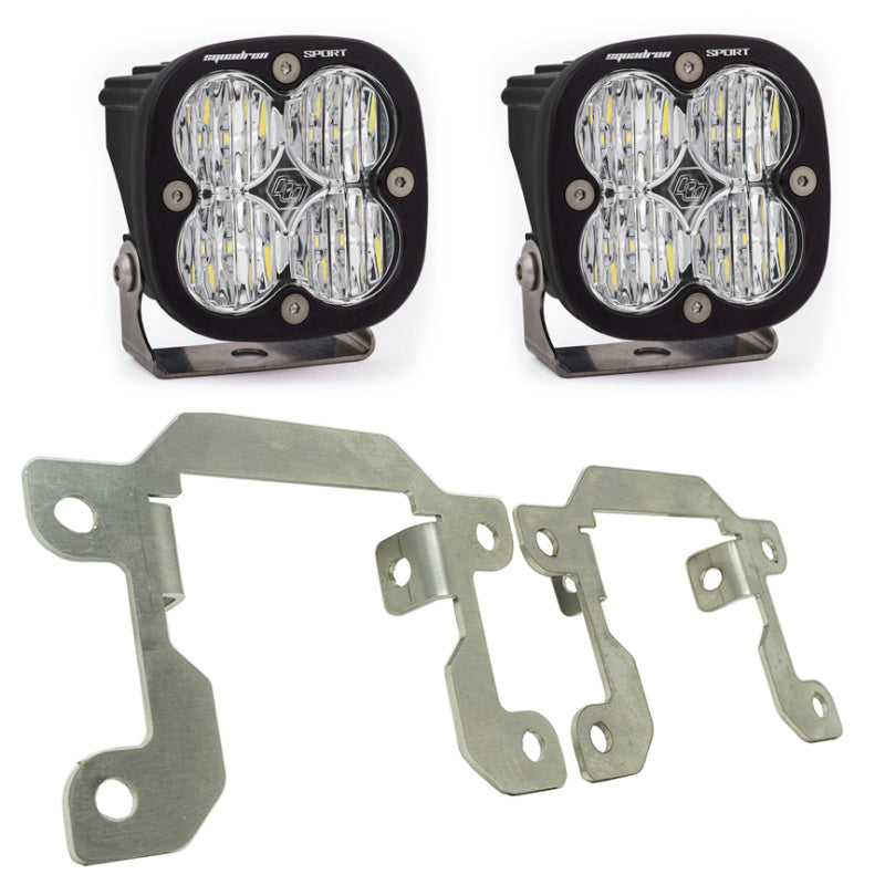 Baja Designs LED Light Kits - Ford Ranger - 2019 Ford Ranger Squadron Sport Fog Pocket Kit (part 447607)