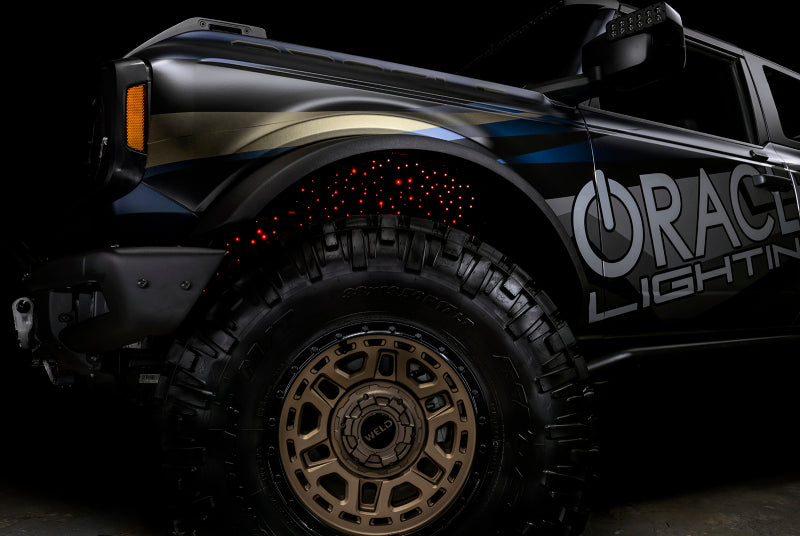 ORACLE Lighting Fiber Optic Wheel Liner ColorSHIFT RGBW Kit-40W LED/600 Fibers - 5898-333 - view 4