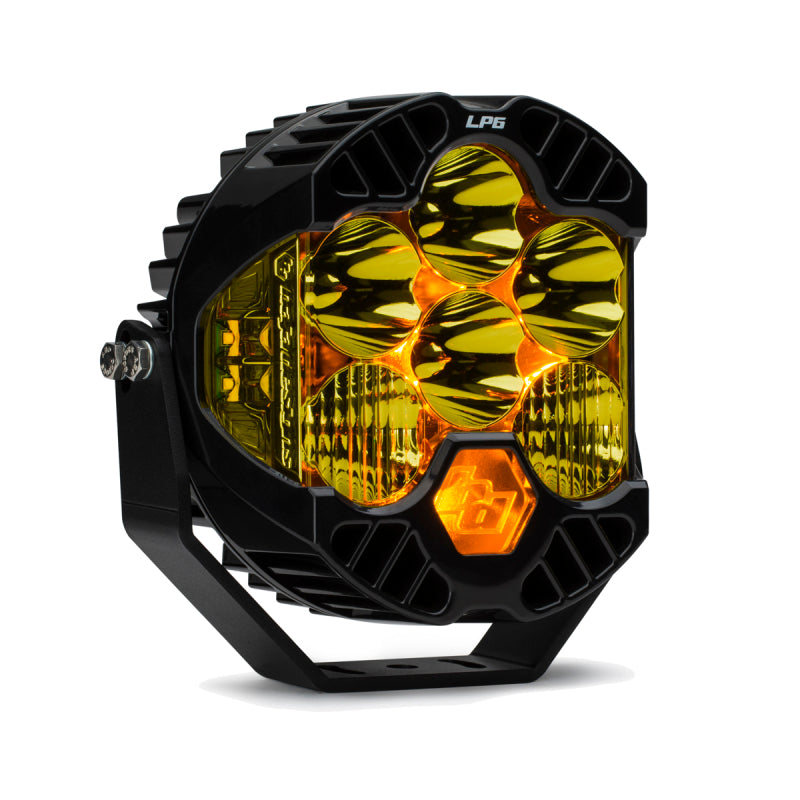 Baja Designs LP6 Pro LED Light Pods - LP6 Pro Driving/Combo LED - Amber (part 270013)