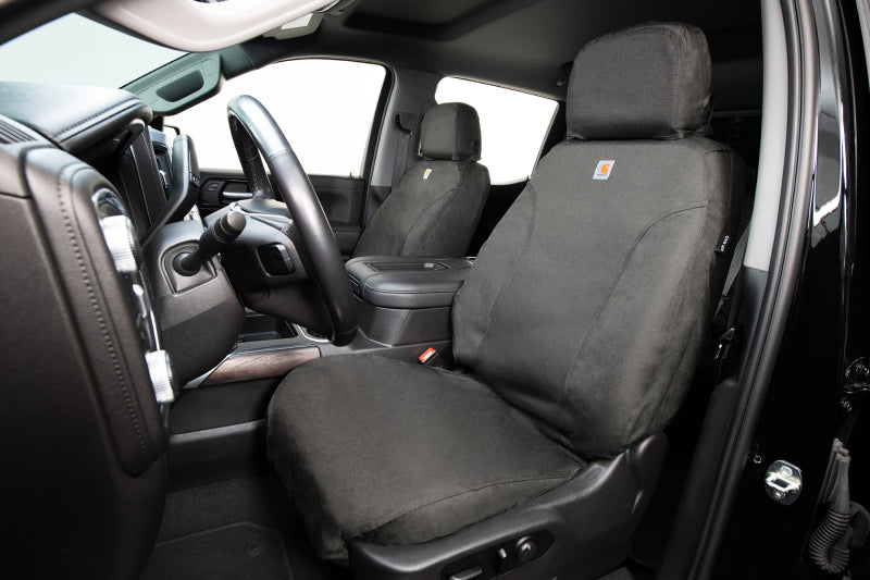 Covercraft 19-25 Ford F250 F350 F450 Carhartt Super Dux SeatSaver Second Row Custom Seat Cvr-Gravel - SSC8497COGY