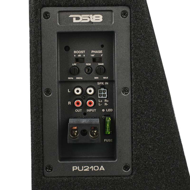 DS18 Amplified 10in Subwoofer Enclosure - 350W RMS - PU210A - view 5