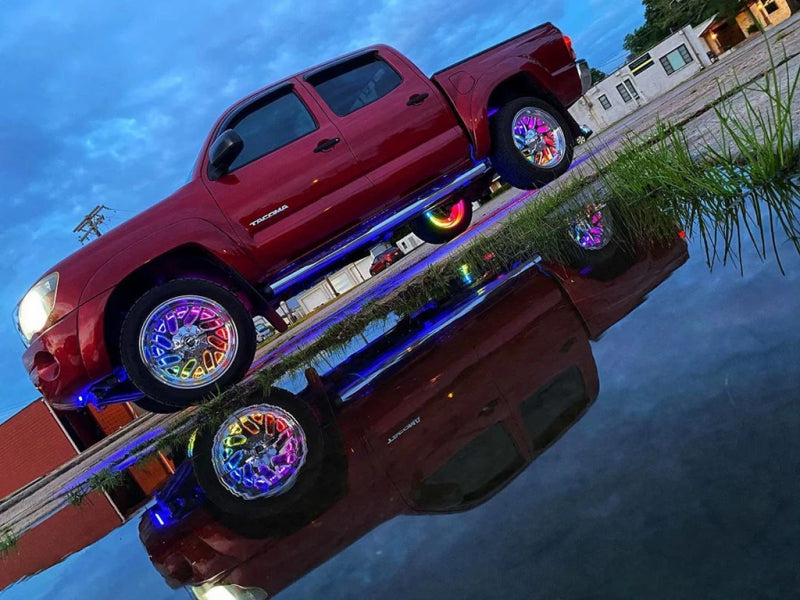 ORACLE Lighting LED Illuminated Wheel Rings - ColorSHIFT Dynamic - ColorSHIFT - Dynamic - 4215-332 - view 4