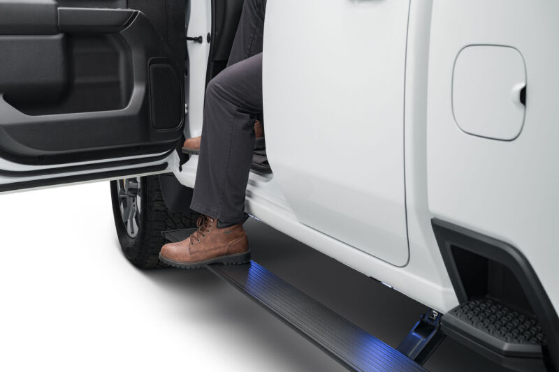 AMP Research PowerStep Power Running Boards - 2019-2022 Silverado/Sierra 1500 & 2500/3500 Double/Crew Cab - AMP Research part 76254-01A