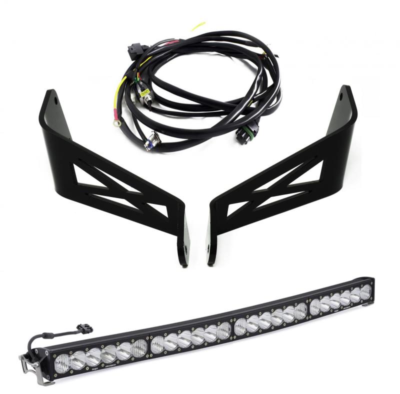 Baja Designs LED Light Kits - UTV & Side-by-Side - OnX6 Can-Am Maverick X3 Rock Crawler 40in Roof Mount Kit (part 447085)