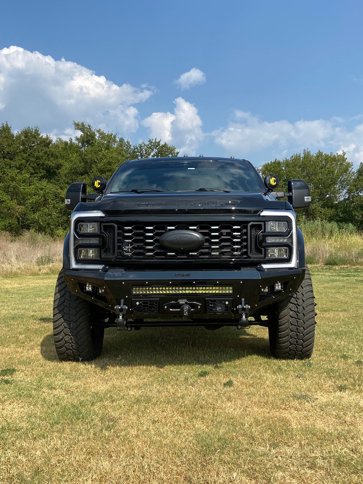 Bodyguard A2 Series Base Front Bumper for 2023-2026 Ford F-450 / F-550 Super Duty