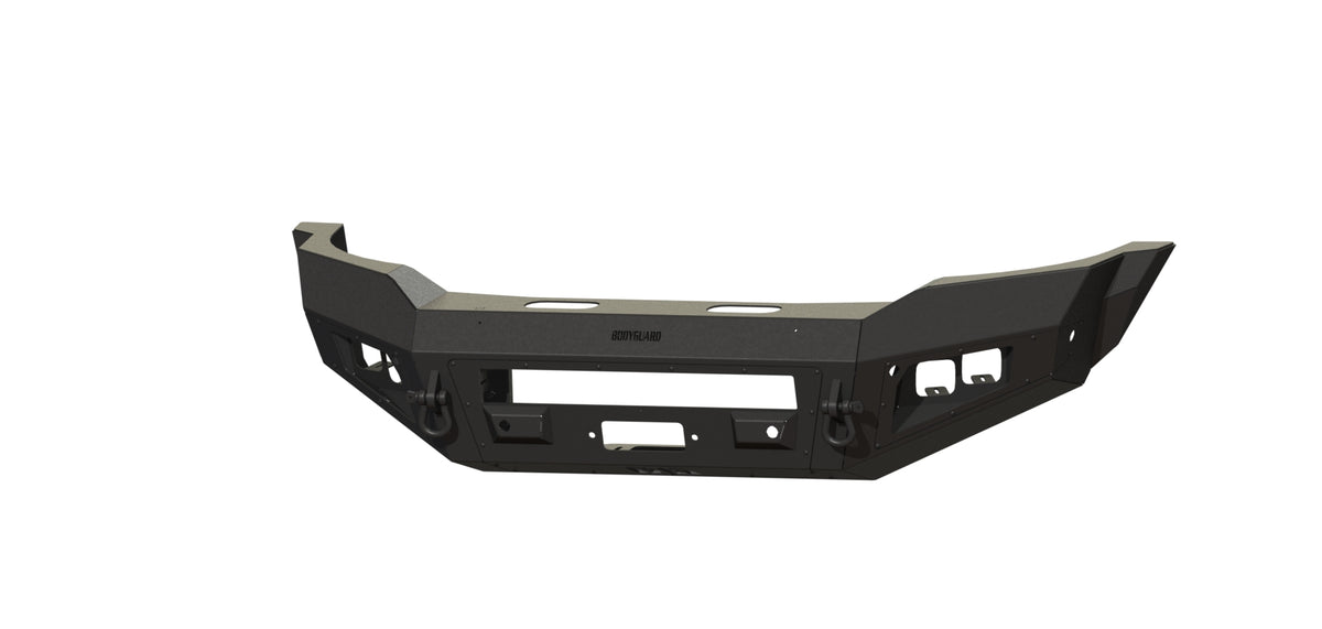Bodyguard A2 Series Base Front Bumper for 2019-2026 Ram 4500 / 5500 - Bare Metal
