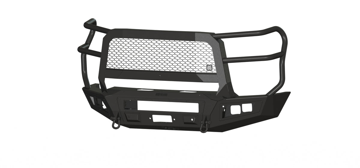 Bodyguard A2 Series Extreme Front Bumper for 2024-2026 Chevrolet Silverado 2500 HD / 3500 HD - Bare Metal
